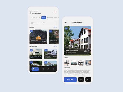 Real estate mobile app