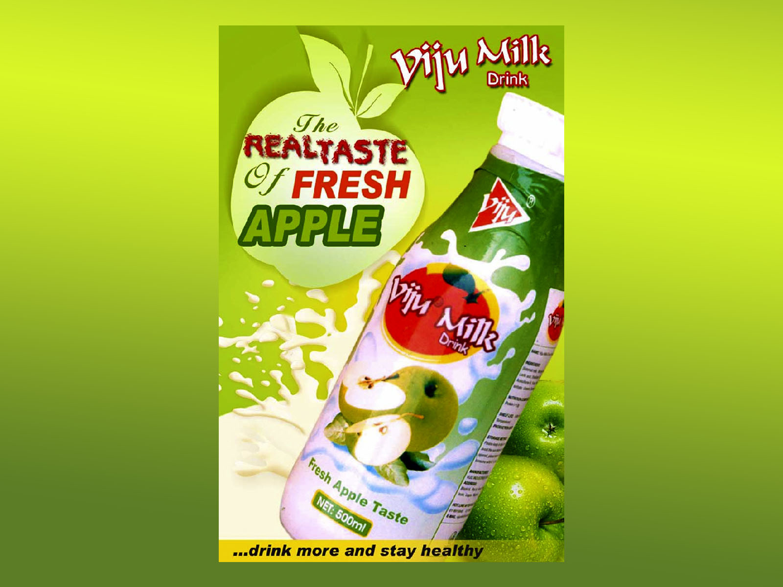 Viju Milk Press Advert by Faith Queensley on Dribbble