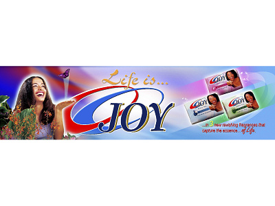 Joy Beauty Soap Uni-pole Billboard