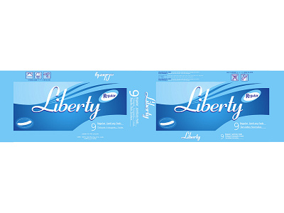P.Z Liberty Sanitary Pad Product Design