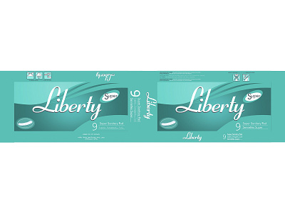 P.Z Liberty Sanitary Pad Product Design