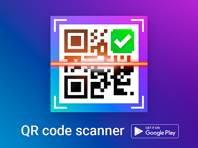 Main Icon for QR scanner app