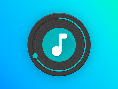 Music Player - Main app icon icon music player
