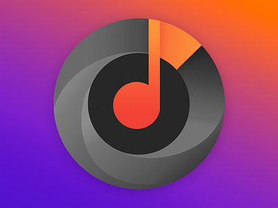 Music Player Main Icon icon melody music player relax sound