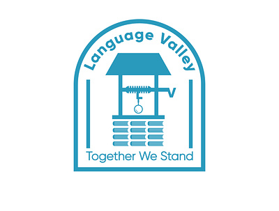 Language Valley-Logo Design art branding design designer graphic design illustration logo modern service ui ux valley vector