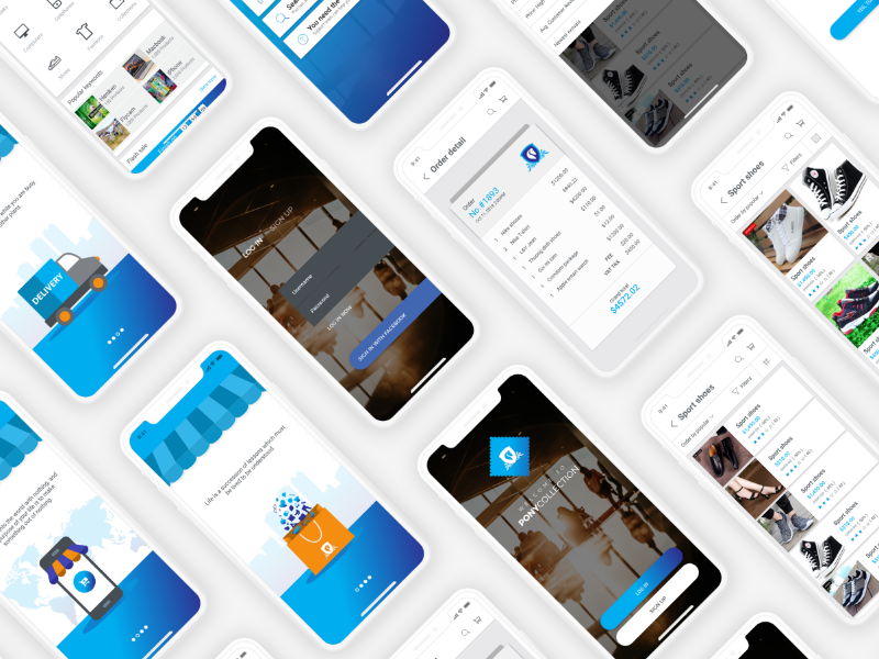 Download  XD - FREEBIE  Pony collection - e-commerce mobile app by Tung Chi Vo on Dribbble