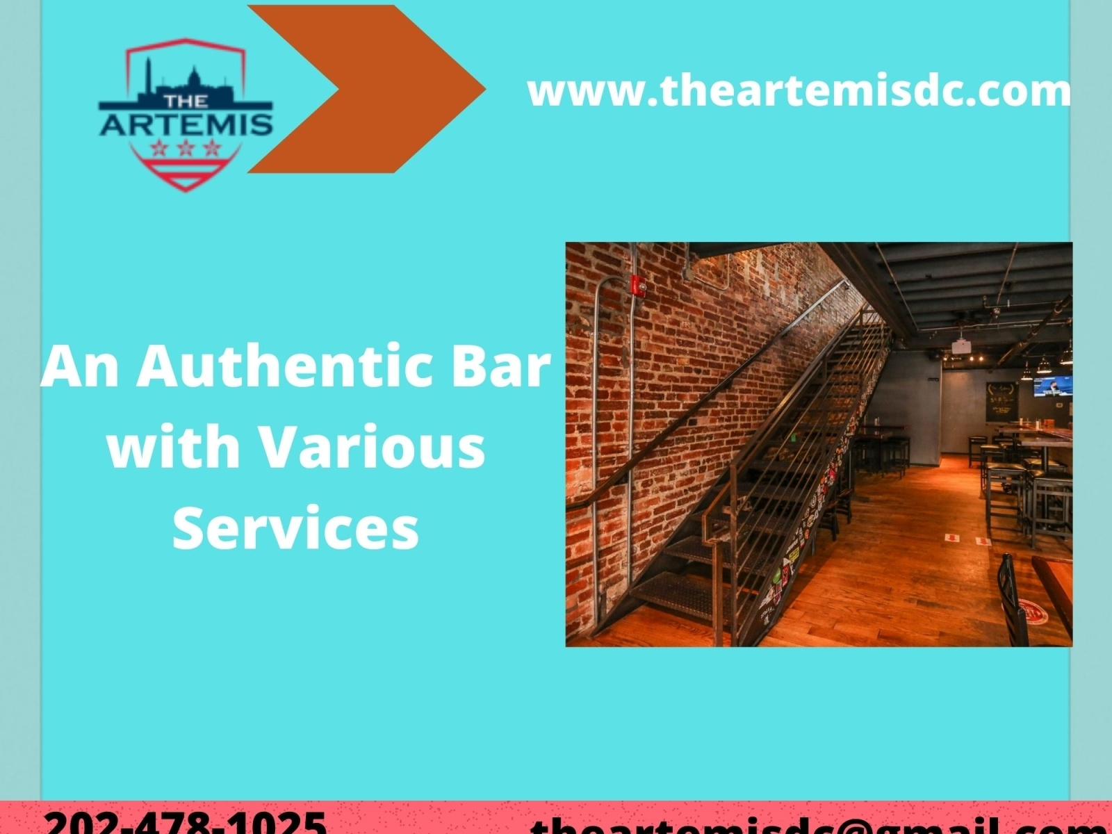 An Authentic Bar with Various Services by The Artemis on Dribbble