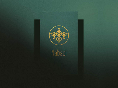Logo for Georgian Hotel "Nabadi" 2d branding design graphic illustration illustrator logo photoshop typography vector