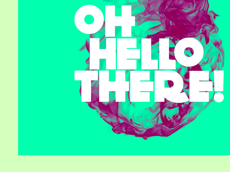 Oh Hello There! by Limor Betzalel on Dribbble