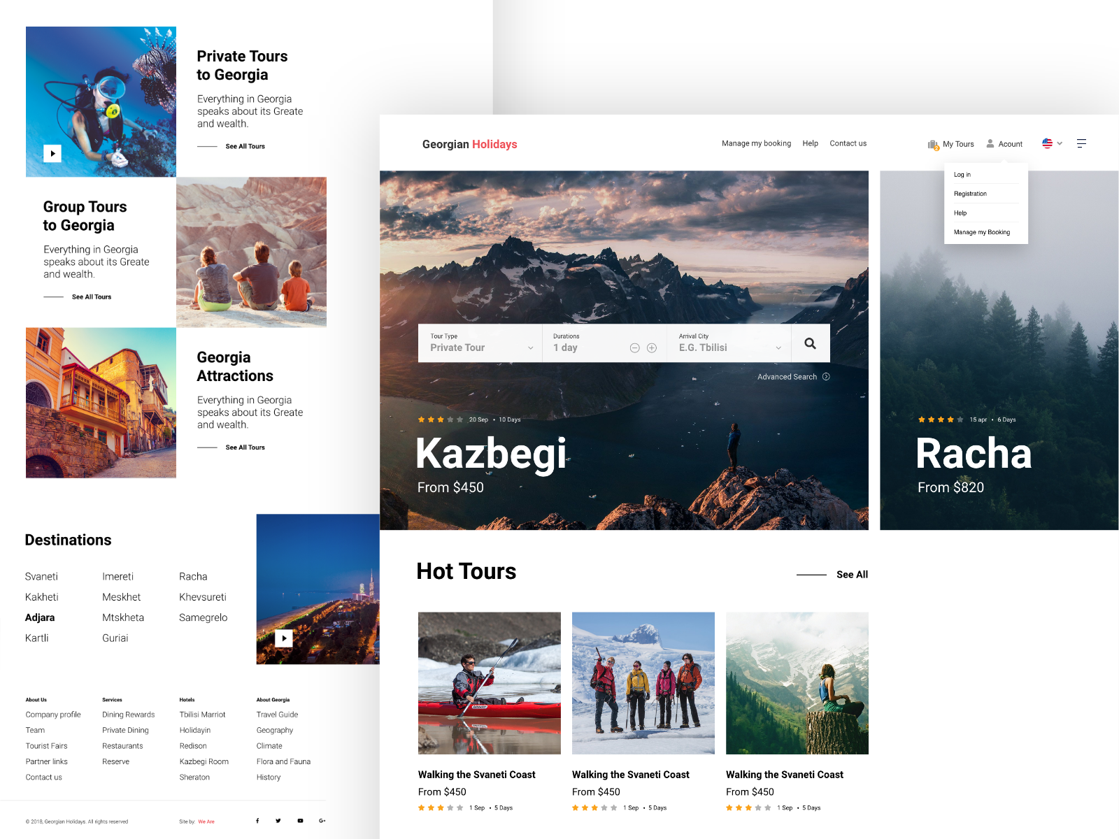 Holidays by Zura Avalishvili on Dribbble