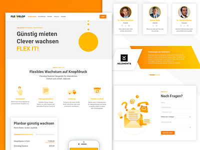 Landingpage Flexvelop