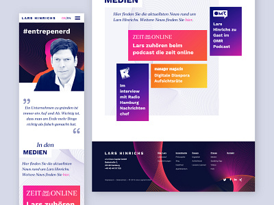 Design Landing Page branding colorful design illustration investor logo pink purple ui website