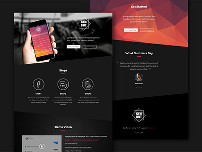 Fitness Landing Page