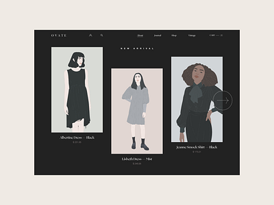 Ovate — New Arrival art design dribbble fashion illustration logo projects promo ui vector web