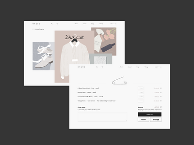 Ovate — Your Cart illustration projects ui web