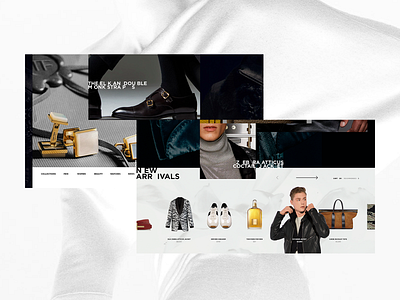 TOM FORD — NEW ARRIVALS design portfolio projects promo ui web