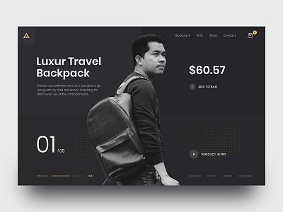 Backpack Product For Exploration