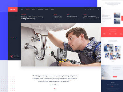 Plumbing Service Home Page