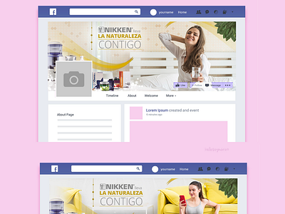 Portadas de facebook para Nikken