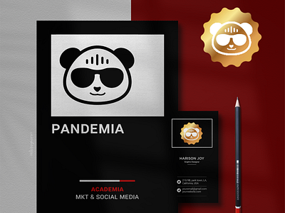 Branding para Academia de Social media branding graphic design