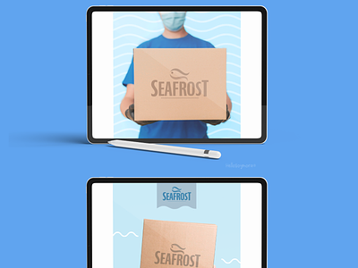 Packaging para Marca de productos marinos graphic design packaging