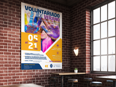 Banner publicitario para Universidad de Piura graphic design