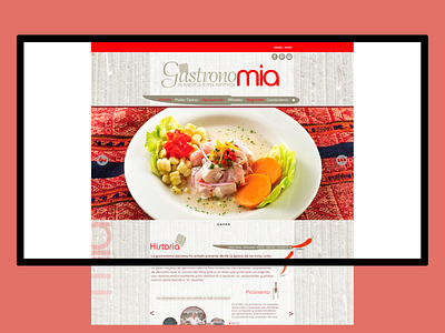 Website para Restaurante peruano