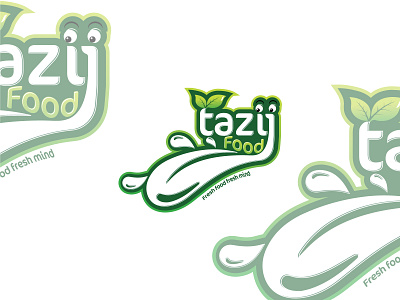 'Tazij Food' Logo design