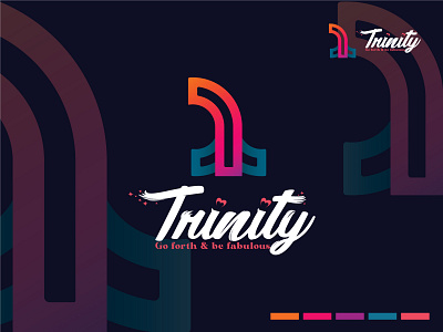 Trinity Logo Design/Modern logo/fashion logo/clothing logo