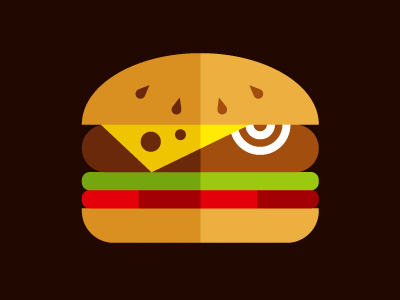 Hamburger hamburger icon vector