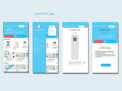 CovidTest app