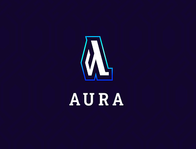 AURA branding logo magic videogames
