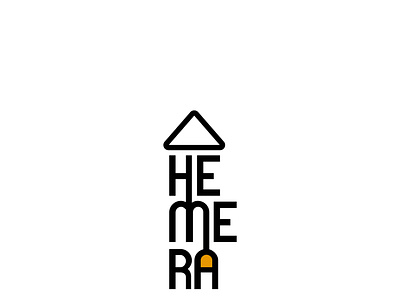 Hemera buiilding graphic design logo