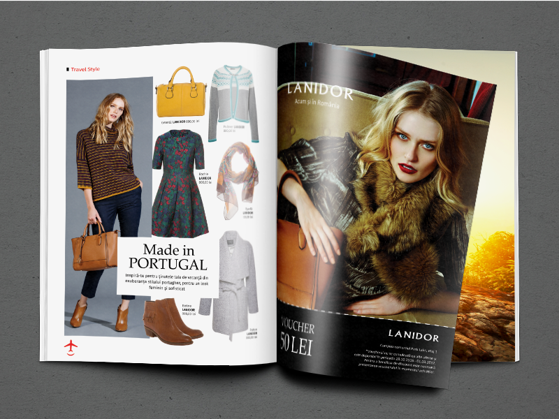 Fashion Store - Magazine Layout by Raluca Ukutsa on Dribbble