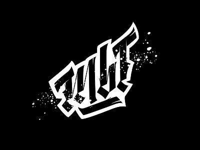 Hey, you. calligraffiti calligraphy cyrillic design gothic handwritten illustration lettering letters typography