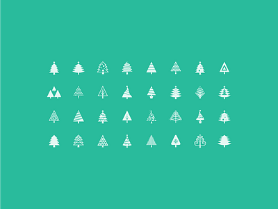 Christmas Tree Icons