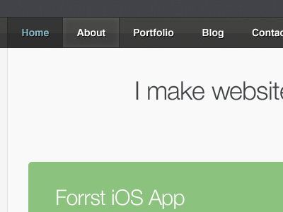 Portfolio Design Changes design development ios portfolio web