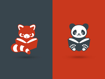 Pick Your Panda book china chinese logo mark panda read school symbol