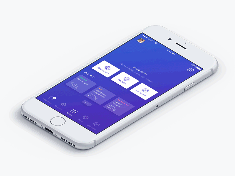 Insidor 2.0 iOS app - Home