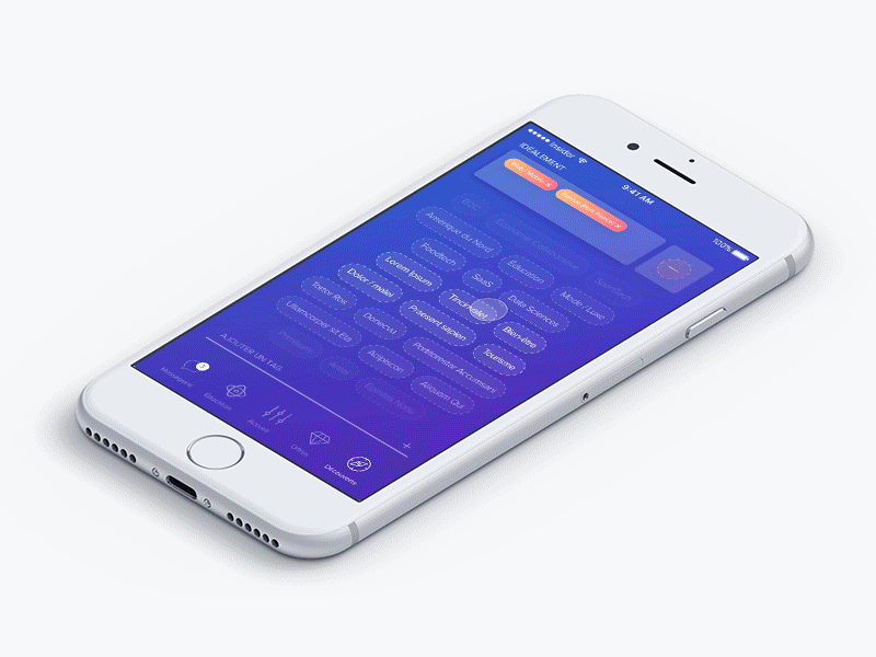 Insidor 2.0 iOS app - Discover