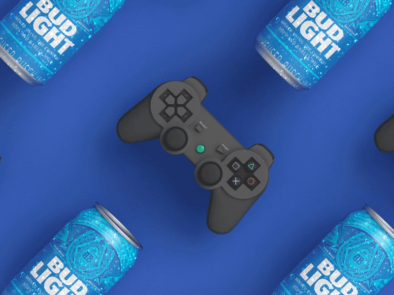 BUD LIGHT GAME 3d beer bud game graphics light motion music