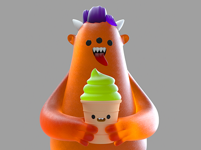 Monster & Ice-cream