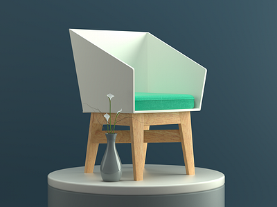 CHAIR 3d c4d chair design illustration product render