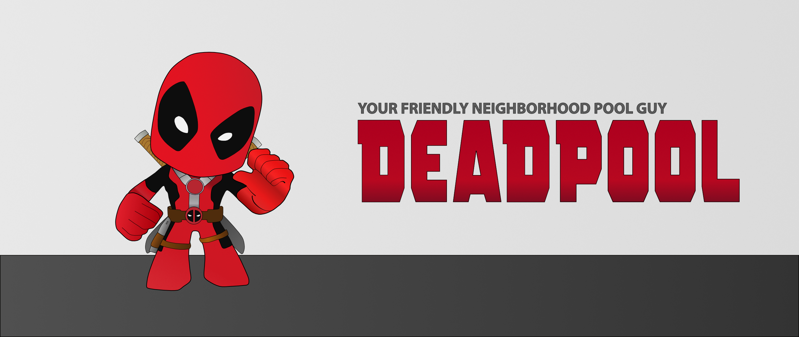 Tranh Deadpool siêu anh hùng Marvel BHNV055