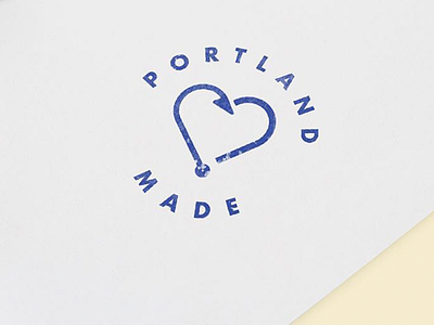 Portland Made branding design illustration