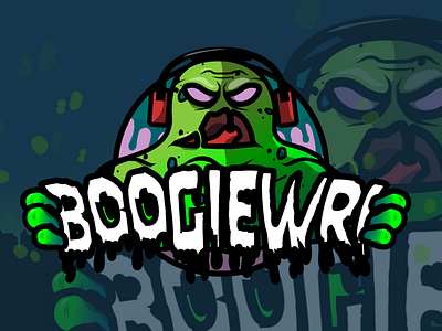 Boogiewri Esports boogie boogie man esports esports logo esports logo design esports mascot illustration mascot mascot logo monster slime monster ui