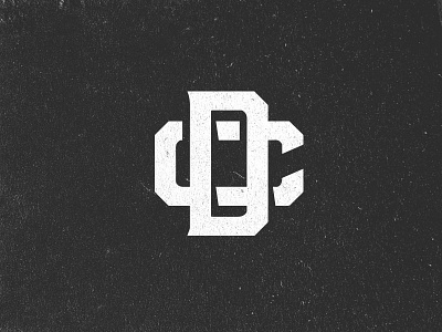 DC Monogram logo monogram