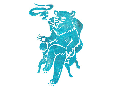 Smoking bear