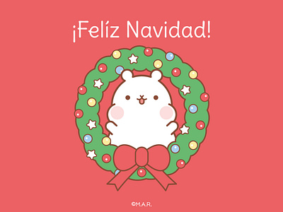 Feliz Navidad 2022 🎄🎅 character character design christmas cute cuy design diseño diseño de personaje diseño gráfico graphic design illustration illustratormar ilustracion kawaii luckythecuy navidad personaje peru