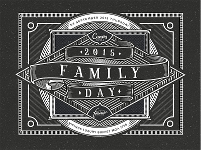 Canva Family Day Poster